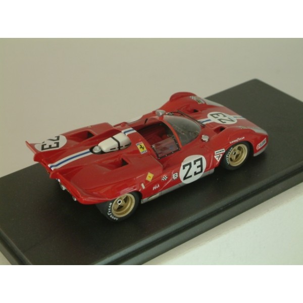 Ferrari 512 S Spyder CH 1006 24 Hrs Daytona 1971 NART #23 Buoknum / Adamowloz - Built 1:43